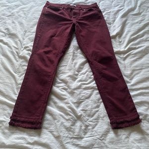 Loft Purple Skinny Jeans